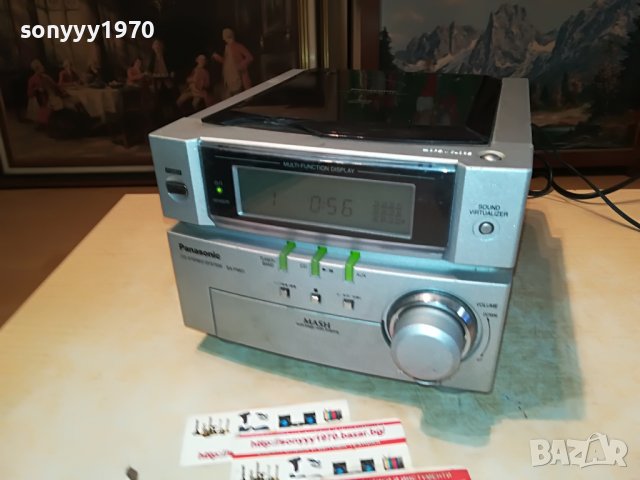 PANASONIC SA-PM01-CD/TUNER/AMPLI-SWISS 2010221227, снимка 2 - Аудиосистеми - 38392960