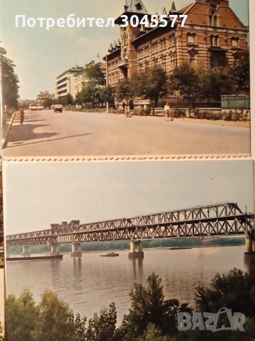 Пощенска картичка (4 бр.) гр.Русе 1975 г., снимка 3 - Колекции - 42462488