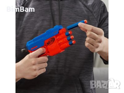 Промоция ! -48 % Пистолет NERF Alpha Strike ELITE / Hasbro, снимка 4 - Игри и пъзели - 38750103