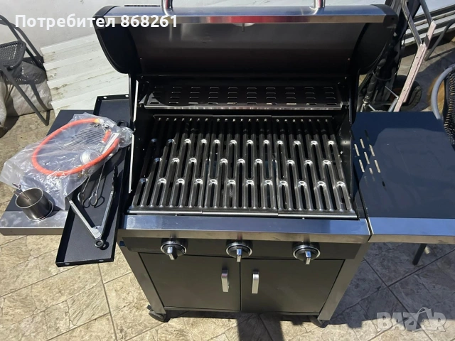 Немско газово барбекю Enders, снимка 5 - Барбекюта - 54188569