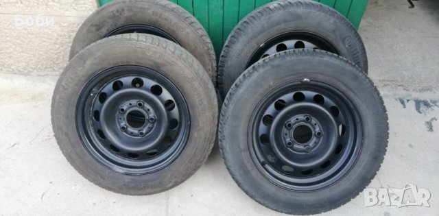 4 джанти със зимни гуми, снимка 2 - Гуми и джанти - 34959633