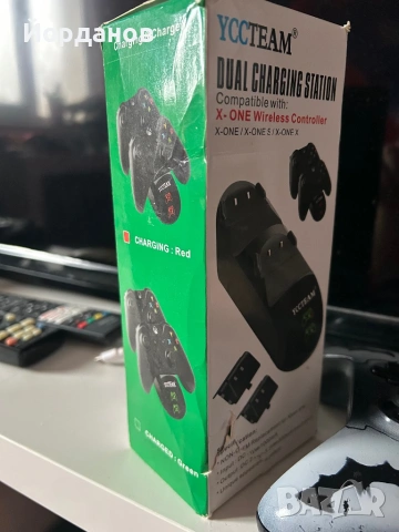  YCCTEAM Controller Charger Xbox one ，High Speed Charging with 2 Rechargeable Battery Pack