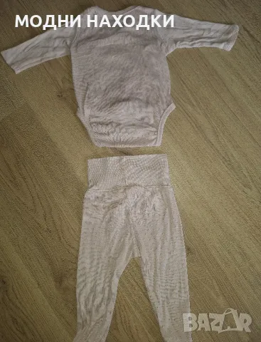 H&M  Бебешки Комплект с ританки 62, снимка 2 - Комплекти за бебе - 49738427