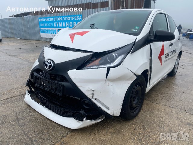 Toyota Aygo 1.0i, 2015, 69 ph., 5sp., engine 1KR, 140 000 km., euro 6B, Тойота Айго 1.0i, 2015 г., 6