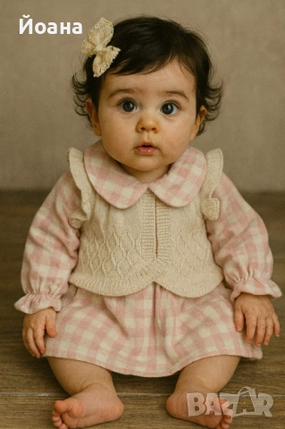 Бебешки роклички, снимка 7 - Комплекти за бебе - 52959401