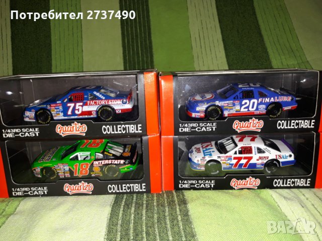 NASCAR Ford Chevrolet  Модели 1.43 Мащаб , снимка 2 - Колекции - 29399167