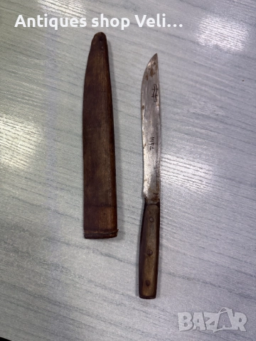 Стар буйновски нож с кания №7466 , снимка 3 - Антикварни и старинни предмети - 52035309