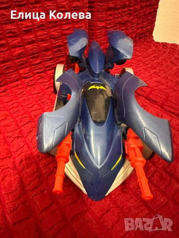 Mattel играчка батмобил, снимка 2 - Коли, камиони, мотори, писти - 52485649