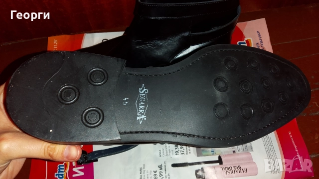 Нови мъжки боти Segarra от естествена кожа / номер 45, снимка 5 - Мъжки боти - 52761362