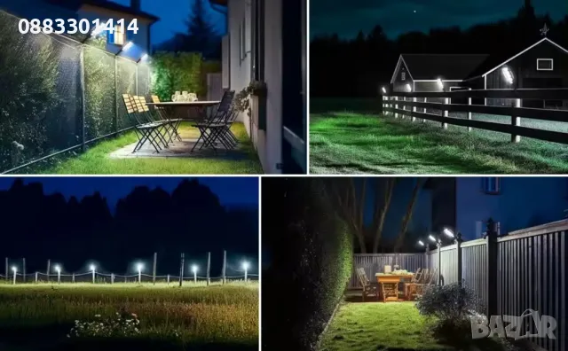 Smart Соларна улична лампа 180W с дистанционно управление , снимка 5 - Соларни лампи - 49783281