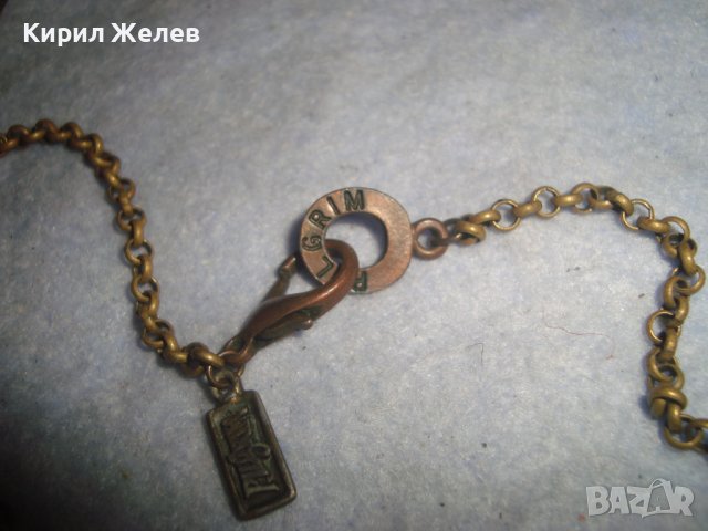 PILGRIM - МАРКОВО ФЛОРАЛНО БУТИКОВО КОЛИЕ МЕСИНГ и ФАСЕТИРАНИ КРИСТАЛИ 31425, снимка 5 - Колиета, медальони, синджири - 38056230