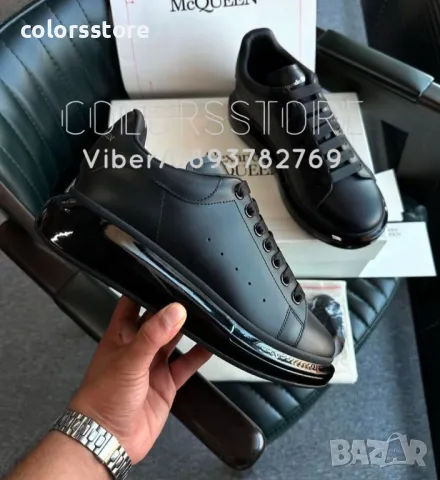 Мъжки черни кецове  Alexander McQueen код BR76