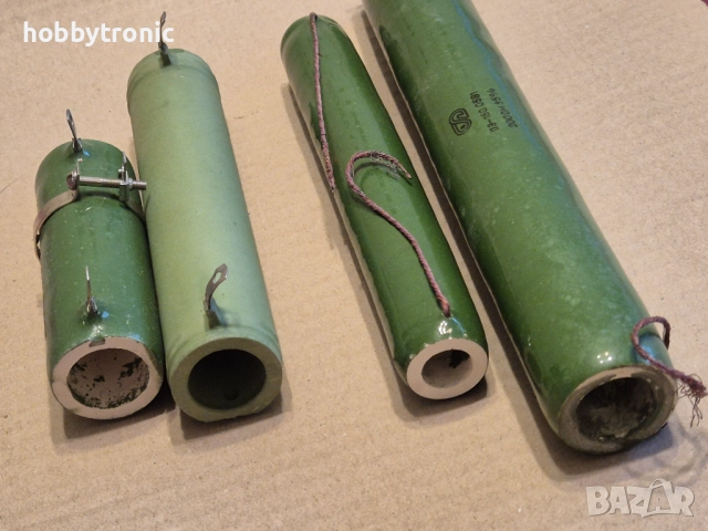 Мощни резистори 10W, 50W, 75W, 100W, 150W ПЭВ-50 75Ом, 22КОм, ПЭВ-10 3.6КОм, снимка 5 - Друга електроника - 35838674