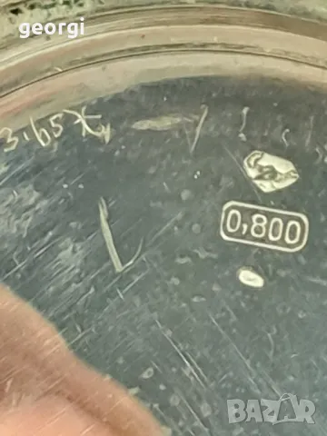 швейцарски сребърен джобен часовник Levrette , снимка 10 - Антикварни и старинни предмети - 47667488