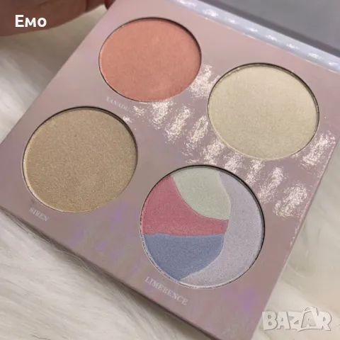 Палитра сенки за очи с огледалце HZS120, снимка 3 - Козметика за лице - 47727715