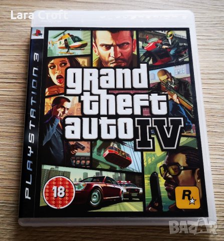 GTA 4 PS3 Playstation 3 Плейстейшън 3 Grand Theft Auto IV, снимка 1 - Игри за PlayStation - 38818888