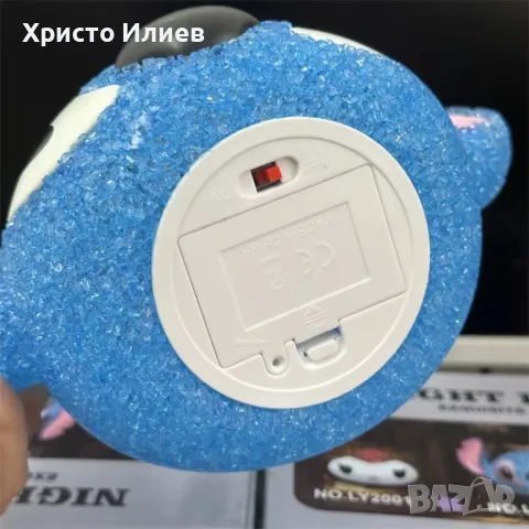 Стич синя настолна лампа Disney Stitch, снимка 9 - Настолни лампи - 49289580