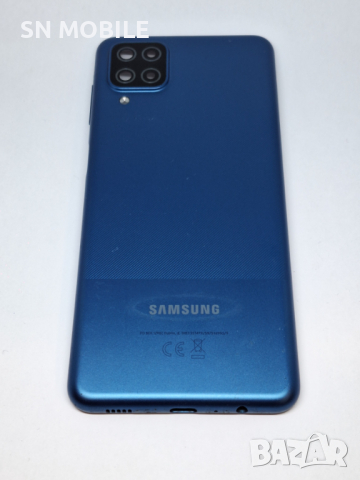 Заден капак за Samsung Galaxy A12/A12 Nacho A12s/A127 син употребяван