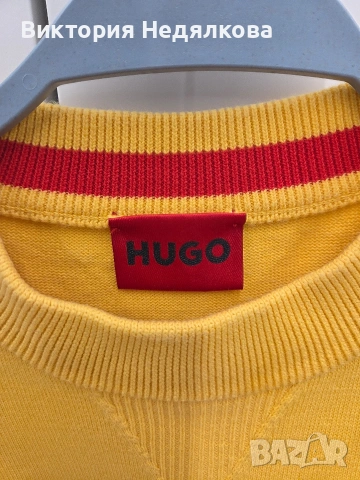Нов оригинален пуловер Hugo-S, снимка 2 - Пуловери - 53936023