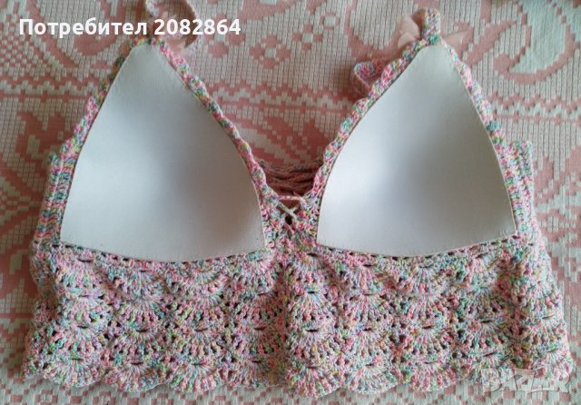 Бюстие меланж с цветя , снимка 2 - Корсети, бюстиета, топове - 39790895