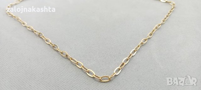 Нов Златен синджир-4,57гр/14КР, снимка 4 - Колиета, медальони, синджири - 38145702