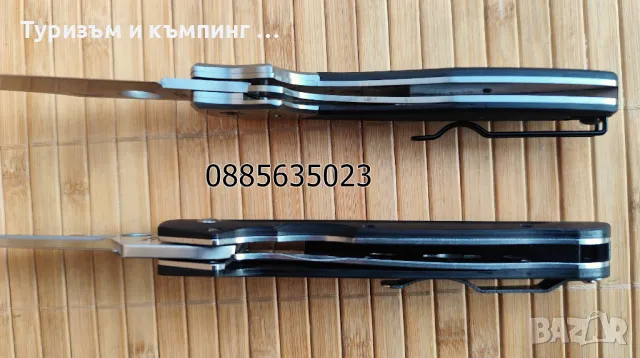 Сгъваем нож Spyderco Schempp Bowie / Schempp EuroEdge, снимка 7 - Ножове - 37345533