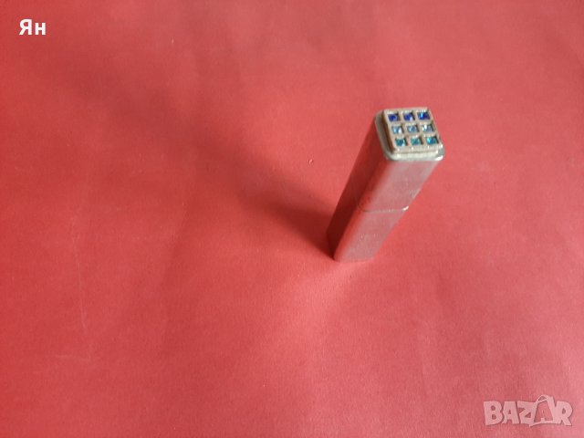  Английска Стара Метална Пръскалка за Парфюми с Камъни , снимка 2 - Други ценни предмети - 35613639