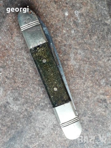 Стар немски мини джобен нож, снимка 2 - Колекции - 31024939