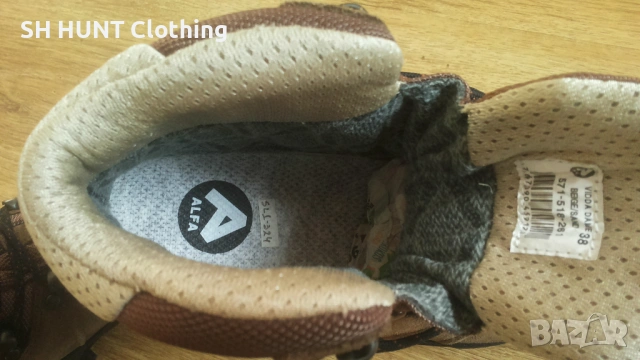 ALFA VIDDA GORE-TEX Leather Boots размер EUR 38 обувки естествена кожа водонепромокаеми - 2399, снимка 16 - Дамски боти - 53887944