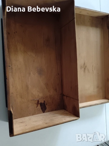 Кутии пирографирани за 25 евро и кожена за 15 евро Състояние ,видно от снимките., снимка 6 - Антикварни и старинни предмети - 53924521