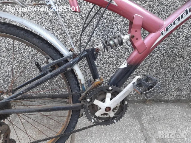 Велосипед Leader Doberman FS 26", снимка 6 - Велосипеди - 47994123