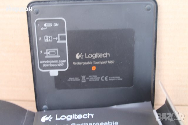 Logitech +650 тъчпад, снимка 4 - Клавиатури и мишки - 44480006