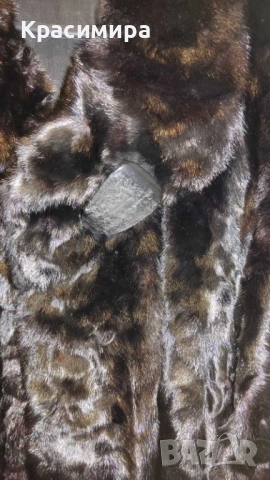 Луксозно изискано дамско палто от норка /естествен косъм/, снимка 2 - Палта, манта - 53003801