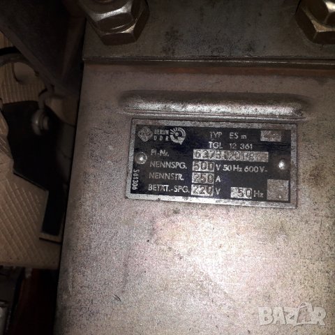 Купувам немски контатори ЕS 250/3  -250 A, снимка 4 - Други машини и части - 27335038