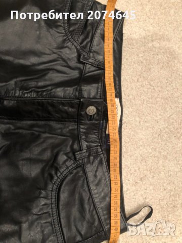 Панталон Gap-100% кожа/черен, снимка 5 - Панталони - 22787641