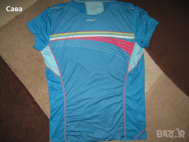 Тениски CRAFT   дамски,Л и ХЛ   /синя,сива,червена/, снимка 2 - Спортни екипи - 33715699