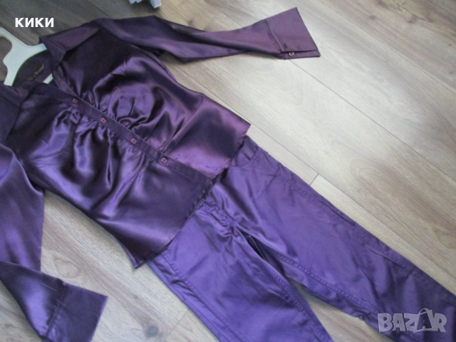 Дънки Madoc/кожен клин/дънки, снимка 13 - Дънки - 35353999