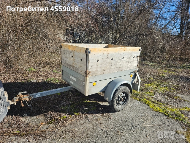 Туристическо ремарке 600кг pongratz