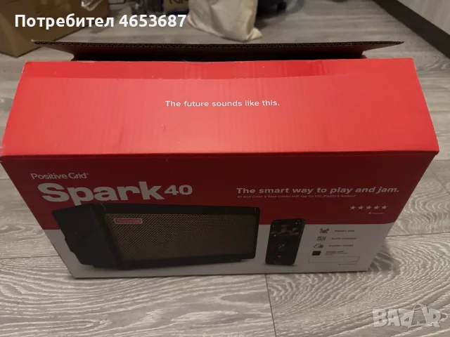 Комбо усилвател Positive Grid Spark 40, снимка 5 - Ресийвъри, усилватели, смесителни пултове - 55782371