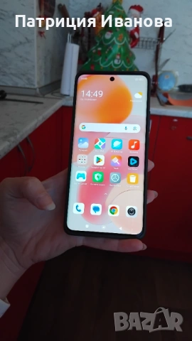 в гаранция redmi note 15 black 6GB ram 128GB + подарък заден кейс