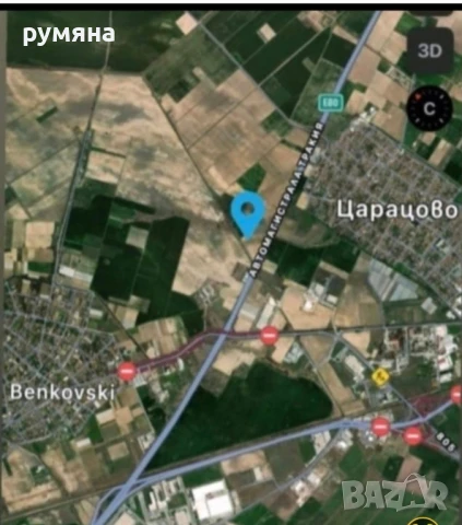 Под наем промишлен парцел 20 декара магистрала ТРАКИЯ , снимка 5 - Парцели - 51396946