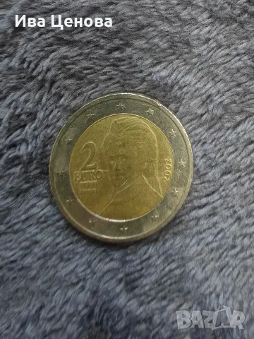 2 евро Австрия 2002