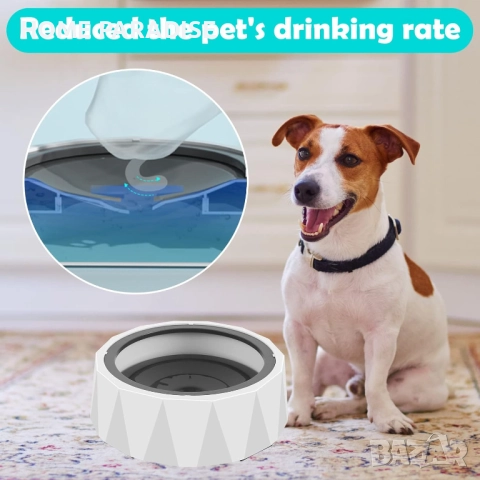 Купа за вода за домашни любимци 1L, снимка 4 - За кучета - 52478512