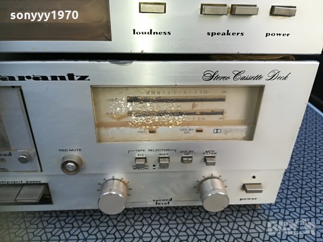 MARANTZ DECK & AMPLI-ВНОС GERMANY 1408211359, снимка 11 - Ресийвъри, усилватели, смесителни пултове - 33814141
