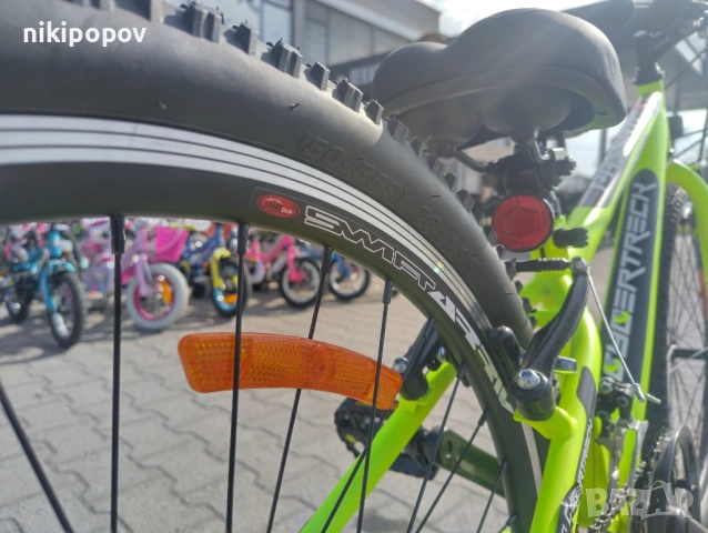 BG Велосипед 26" CYBER жълт, снимка 6 - Велосипеди - 54261212