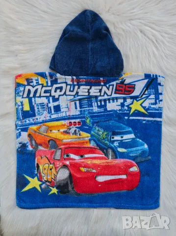 Детско пончо за плаж Макуин 4-7 години , снимка 2 - За банята - 49925981