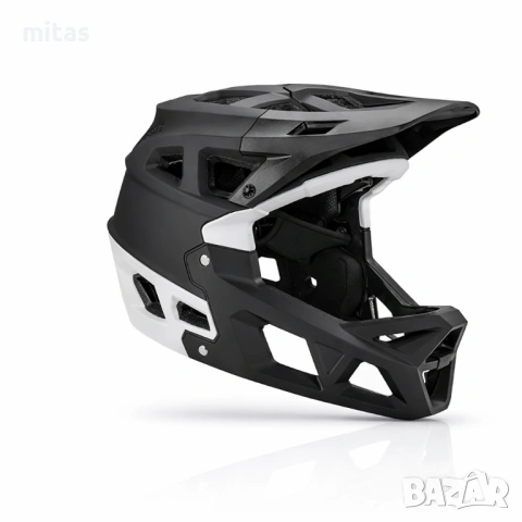 Кросова каска MARTAR, Full Face, ЕN Сертифицирана, Олекотена (690g), Размер: S/M, снимка 3 - Аксесоари за велосипеди - 53110321