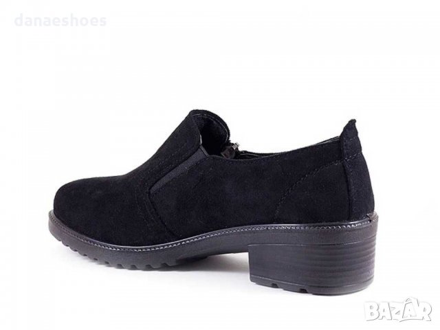 Дамси обувки от велур, снимка 2 - Дамски обувки на ток - 30188160