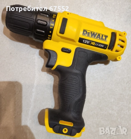 Винтоверт 12 волта DeWalt DCD710 само тяло. 70лв. (без коментар)