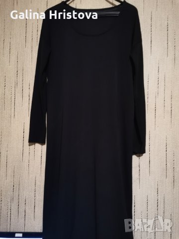 ЕЛЕГАНТНА ЧЕРНА РОКЛЯ РАЗМЕР ДО 2-3XL, снимка 6 - Рокли - 29630835